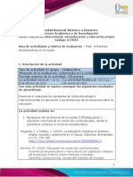 Guia de Actividades y Rúbrica de Evaluación - Unidad 3 - Fase 4 - Prácticas Etnoeducativas en La Región