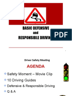 Basic Defensive & Responsible Driving