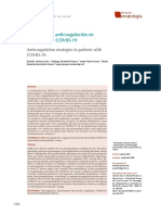 Estrategias de Anticoagulación en Pacientes Con COVID-19: Anticoagulation Strategies in Patients With COVID-19