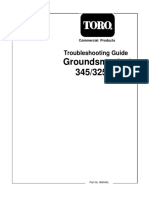 Groundsmaster 345/325-D: Troubleshooting Guide