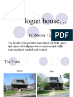 Logan House : 2004-2006 18 Rooms + Back Yard