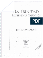 La Trinidad Misterio de Salvación José Antonio Sayés