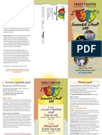 Ferst Center Summer Camp Brochure 2011