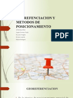 Georefenciacion y Metodos de Posicionamiento