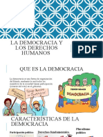 La Democracia y Derechos Humanos