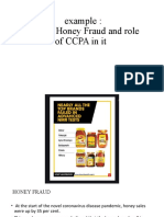 Example: Case of Honey Fraud and Role of CCPA in It