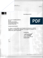 UPR-RP Carta Del Comité de La Fac. de Derecho A La Rectora (Middle States)