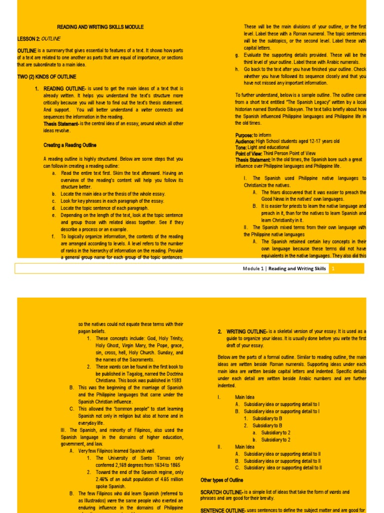 Reading and Writing Skills Module 2 | PDF | Essays | Religion And Belief