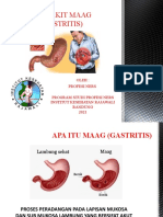 PENYAKIT MAAG (GASTRITIS)