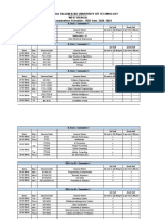 MAKAUT 2020-2021 ODD Sem Theory Exam Schedule - All B.Tech BSC BCA and MTech