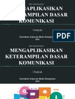 Dasar Komunikasi 2021