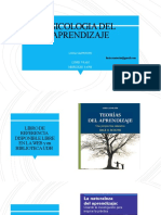 Psicologia Del Aprendizaje