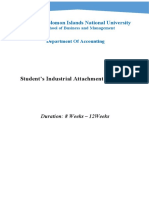 SINU Student's Industrial Attachment Logbook