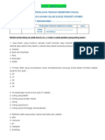 11 - Soal PTS Pendidikan Agama Islam (PAI) Kelas XI Semester 1