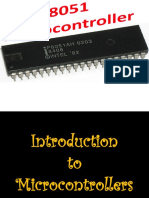 UNIT III Introduction To Microcontroller