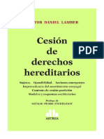 CESION DE DERECHO HEREDITARIOS. 201yy8. Nestor Lamber2