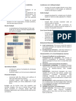 4.1 Budgeting For Planning and Control