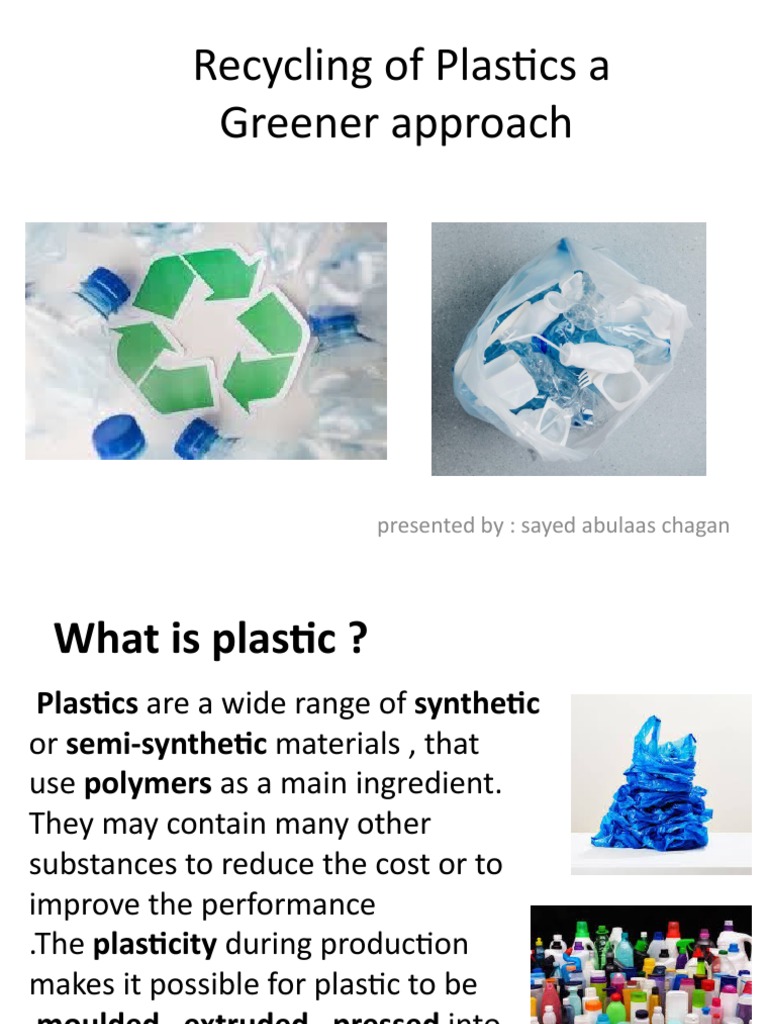 Plastic Recycling Process Explained | PDF | Plastic | Thermoplastic