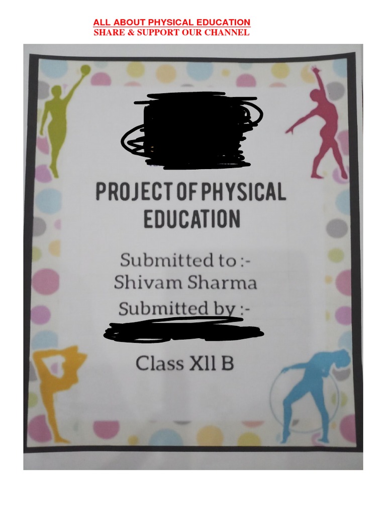 All About Physical Education Class 12th Practical Fill Complete | PDF