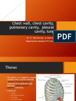 Chest Wall, Pelural Cavity, Lung