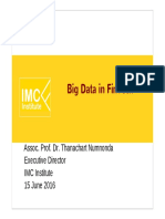 Big Data in Fintech IMC T Num