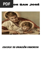 Novena A San José Dormido | PDF | María, madre de Jesús | Oración