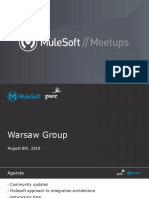 MuleSoft Meetup Warsaw August 8th 2019