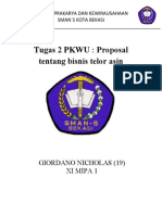 Proposal Telur Asin - Giordano Nicholas (19) XI MIPA 1