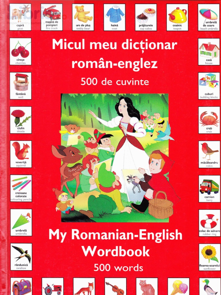 Micul Meu Dictionar Roman-Englez 500 de Cuvinte | PDF