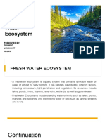 Freshwater Ecosystem Classification