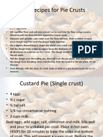 10.custard Pie (Single Crust)