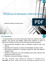 EEE 441 Transmission & Distribution of Electrical Power: Mechanical Design of Overhead Lines