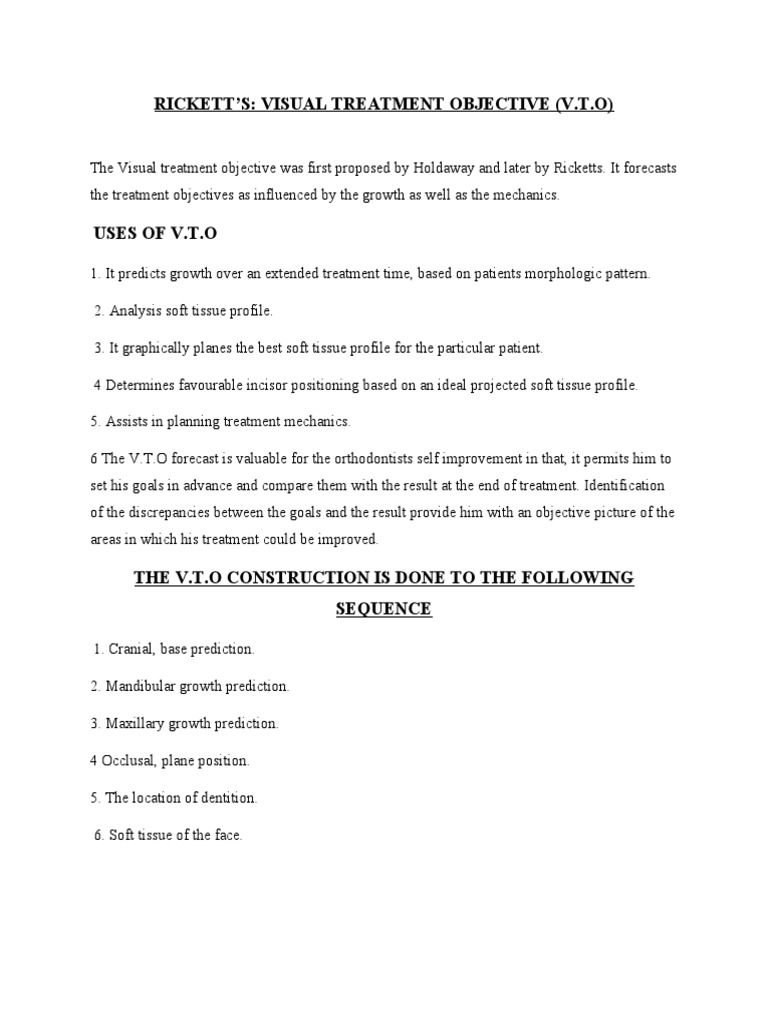 Visualizing Optimal Orthodontic Treatment A Guide to the