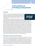 I.3 Pitfalls and Cautions in Analysis of Drugs and Poisons