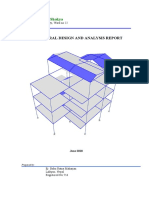 STRUCTURAL DESIGN REPORT FOR RESIDENTIAL HOUSE