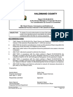 CS-SS-08-2016 Deletion of Haldimand Countys Interest in Old Lakeshore Road Contained Within Haldimand County