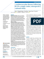 Acute Cerebrovascular Disease Following COVID-19: A Single Center, Retrospective, Observational Study