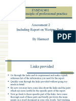 FNSINC401 Apply Principle of Professional Practice