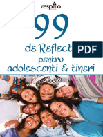 99 de Reflectii Pentru Adolescenti