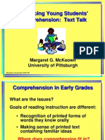 Enhancing Young Students ' Comprehension: Text Talk