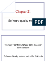Software Quality Metrics - SQA21