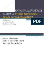 Tugas Teknik Menyampaikan Berita Buruk - Mulhayana