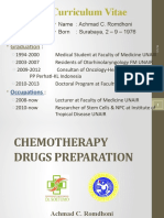 Chemotherapy Drugs Preparation