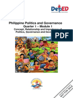 Philippine Politics and Governance: Quarter 1 - Module 1