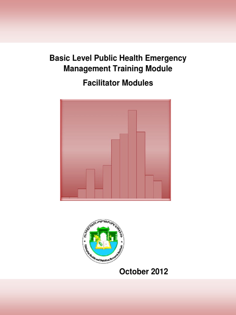 Basic PHEM Training Module Ethiopia | PDF | Incidence (Epidemiology ...