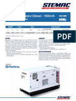 Manual Gerador 100 Kva Stemac