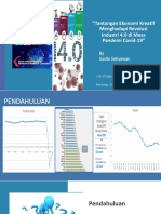 Tantangan Ekonomi Kreatif Menghadapi Revolusi Industri 4