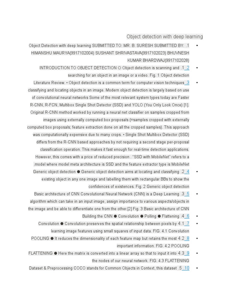 Object Detection With Deep Learning | PDF | Python (Programming ...