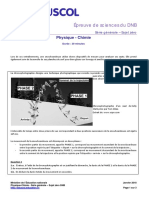 Brevet-Sujet-Zero-2018 - Mouvement, Énergie Mécanique, Propriétés Matière