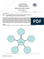 Learning Activity Sheet in Science 9 Quarter 3, Week 1-2